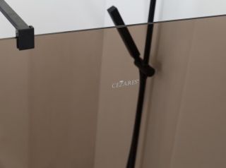 Душевая перегородка CEZARES LIBERTA-L-2-120-120-BR-Cr кронштейн 120 см